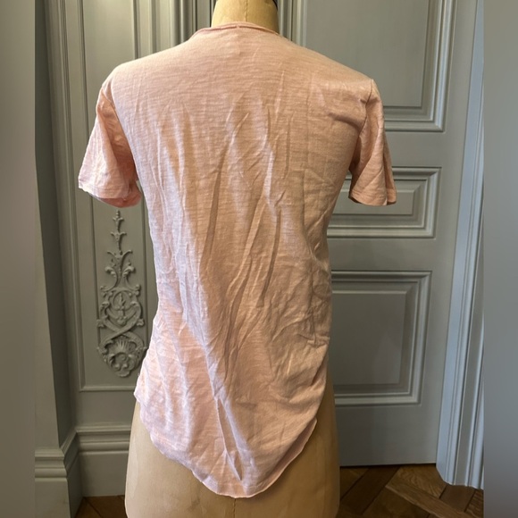 Z Supply peachy pink tshirt size S - Picture 2 of 4